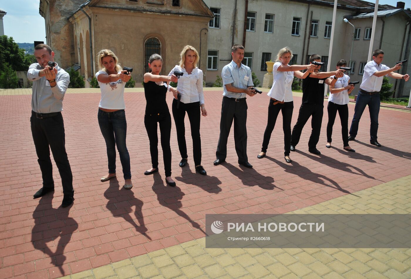 Министр внутренних дел Украины А.Аваков посетил центр подготовки патрульных полицейских во Львове