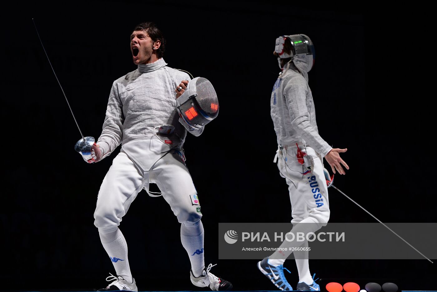 Фехтование. Чемпионат мира. Пятый день