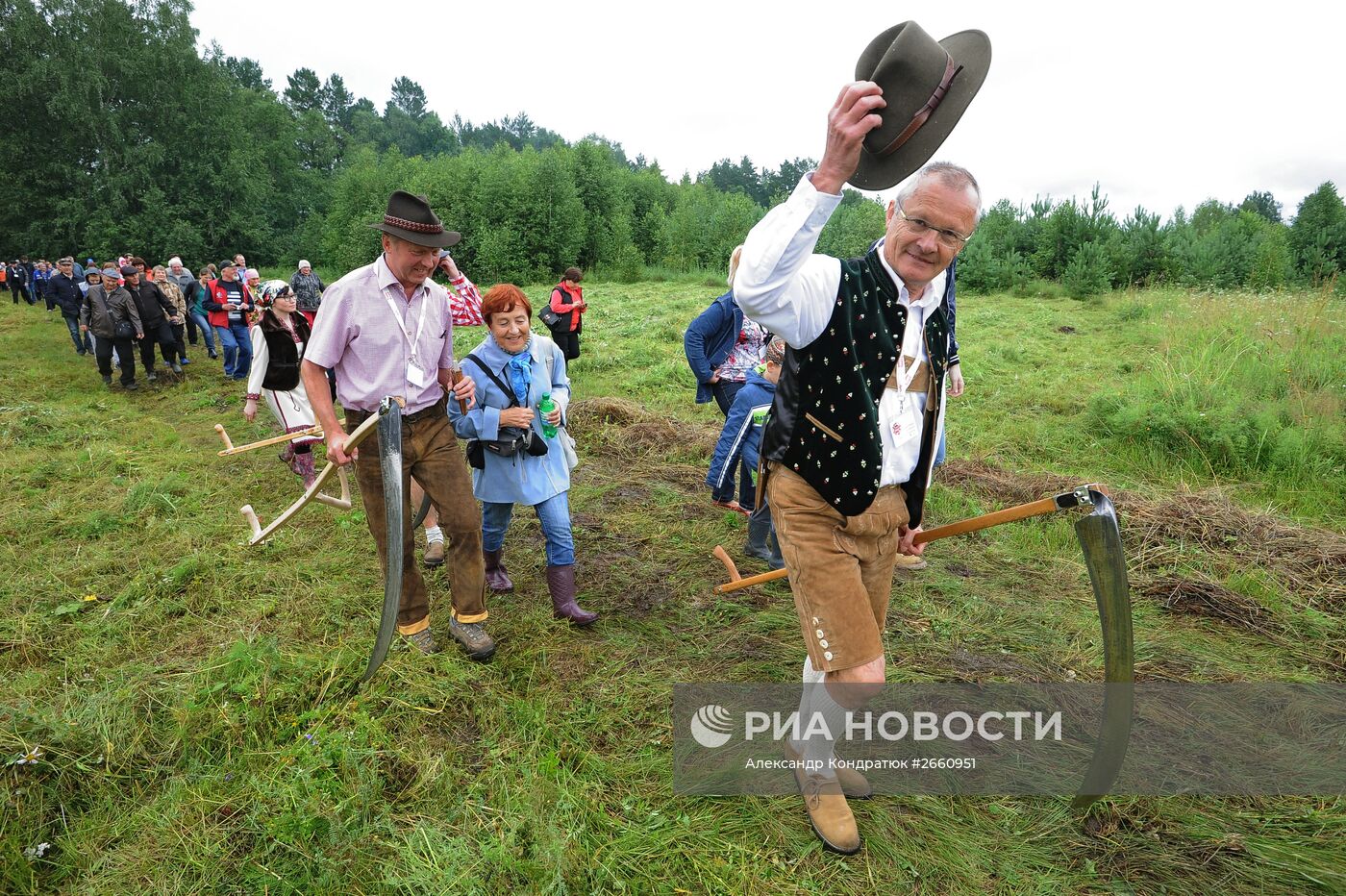 V международный Турнир косарей в Свердловской области