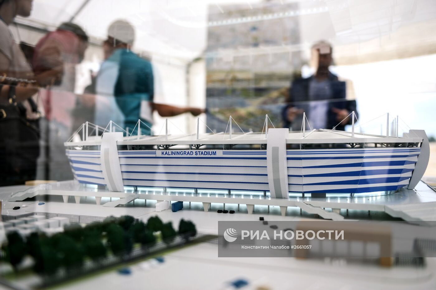 Строительство стадиона в Калининграде к ЧМ-2018