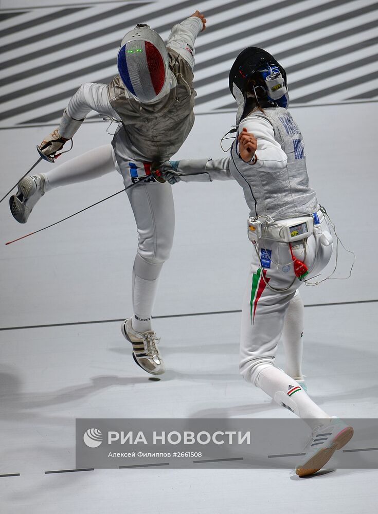 Фехтование. Чемпионат мира. Седьмой день