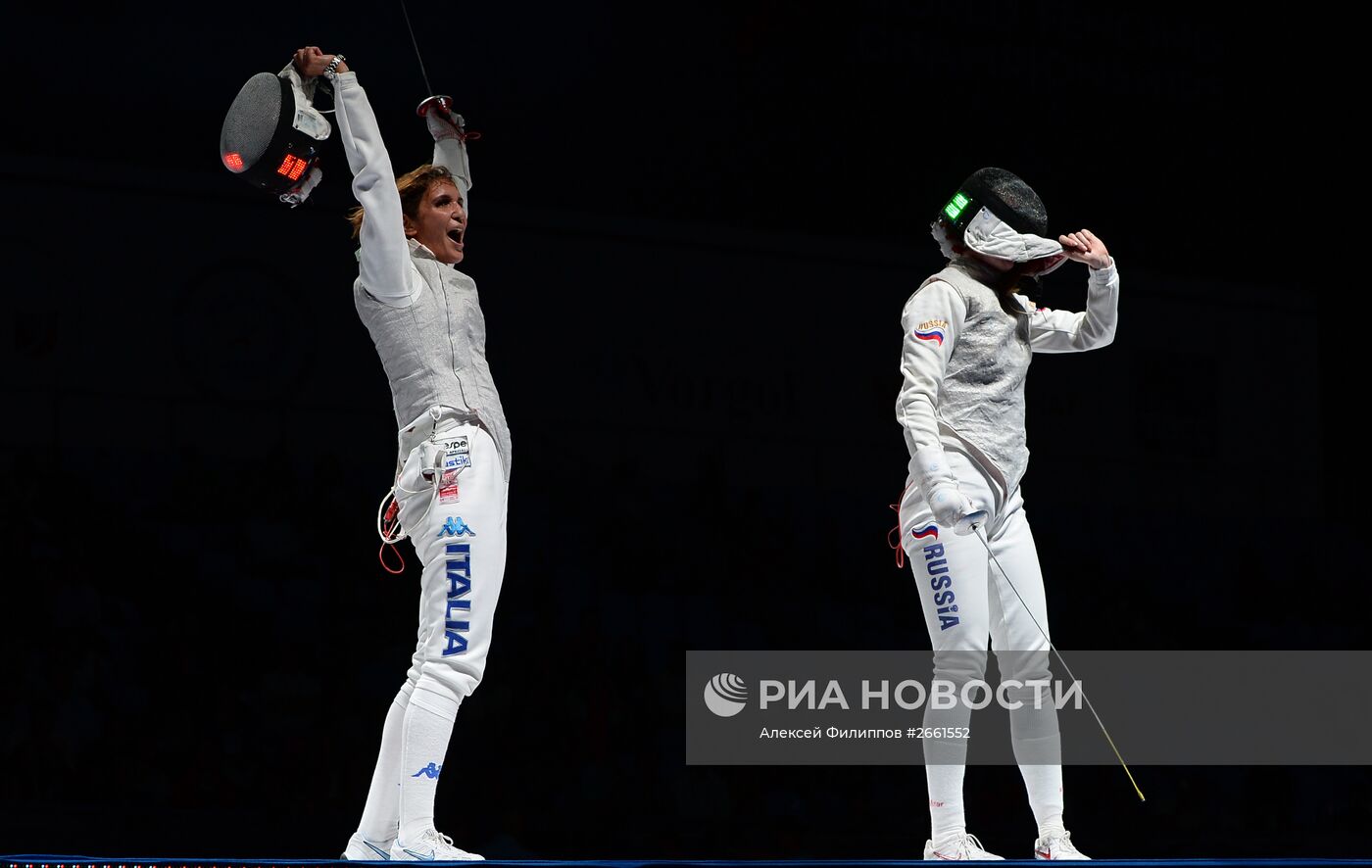 Фехтование. Чемпионат мира. Седьмой день