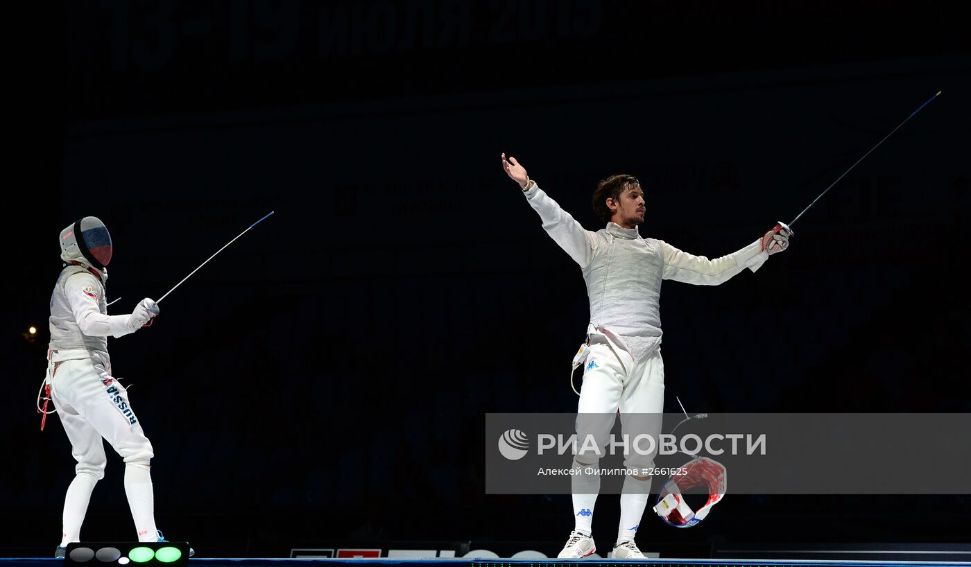 Фехтование. Чемпионат мира. Седьмой день