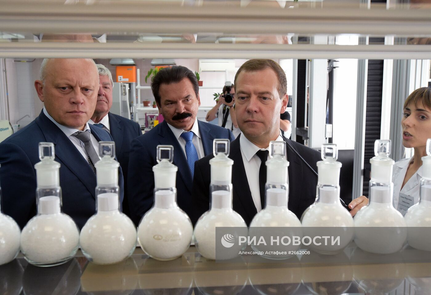 Рабочая поездка премьер-министра РФ Д.Медведева в Омскую область