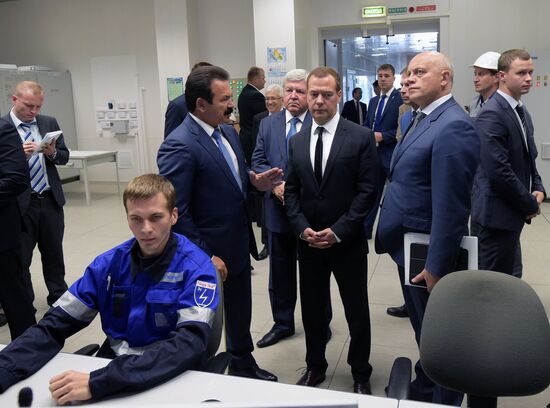 Рабочая поездка премьер-министра РФ Д.Медведева в Омскую область