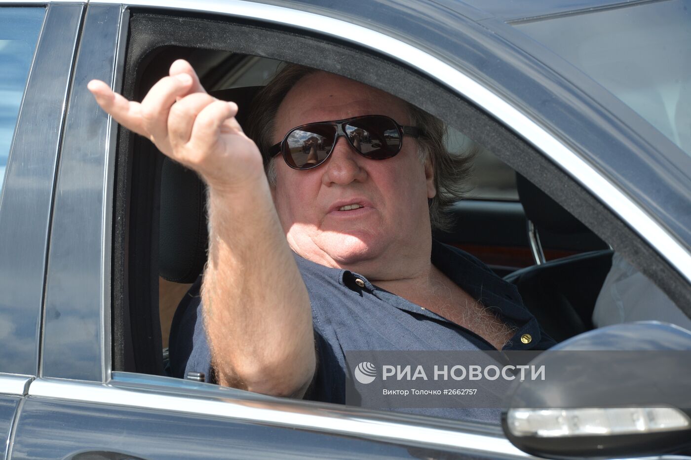 Актер Жерар Депардье посетил Белоруссию