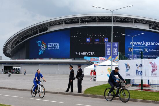 Подготовка к чемпионату мира FINA 2015 в Казани
