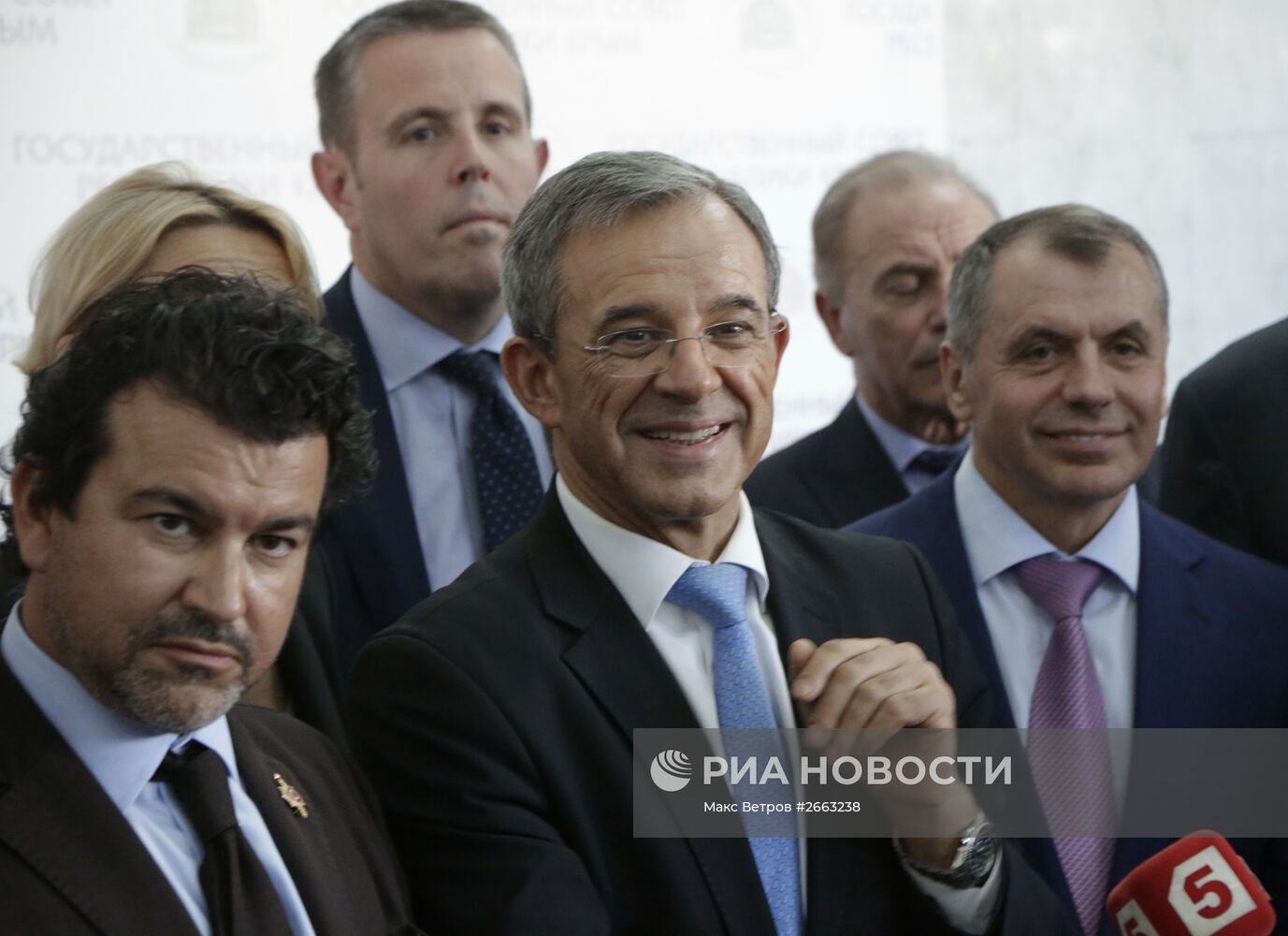 Визит французской делегации в Крым