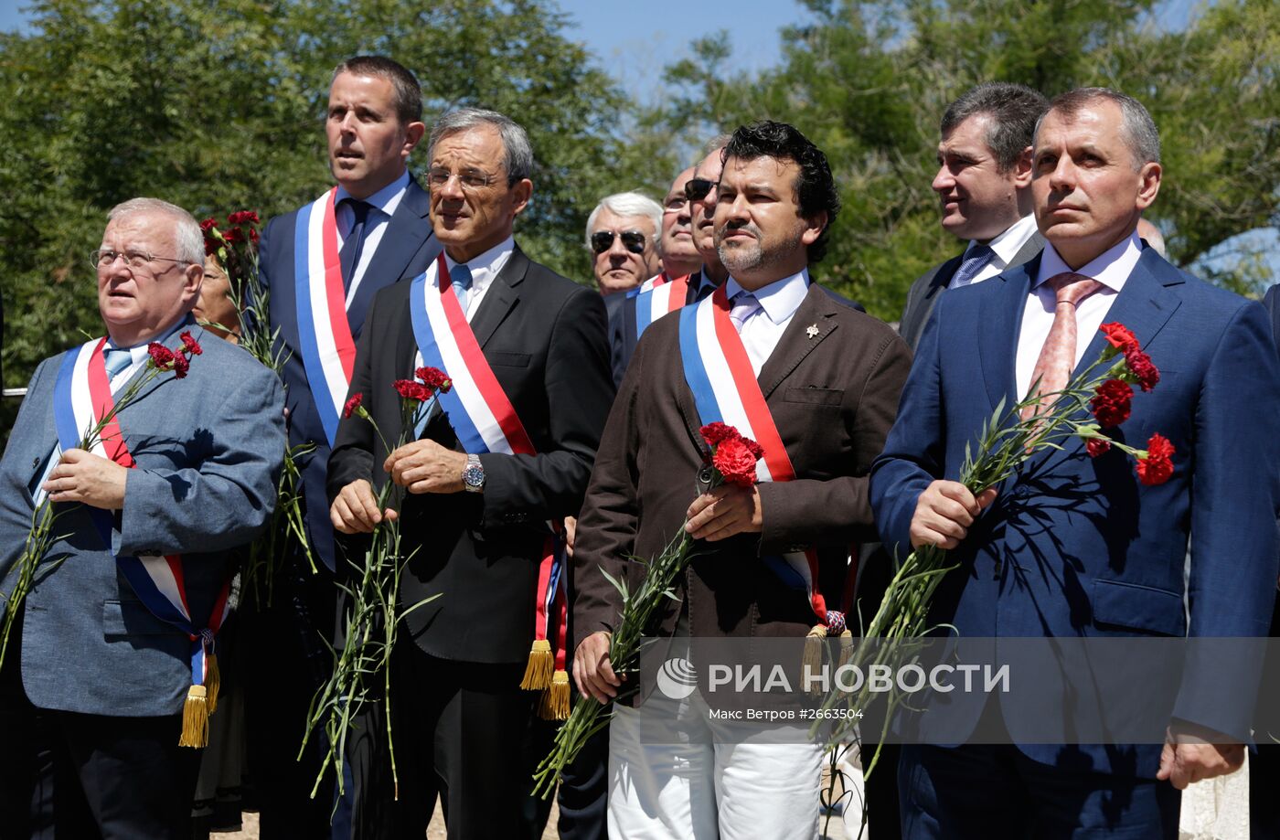 Визит делегации французских депутатов в Севастополь
