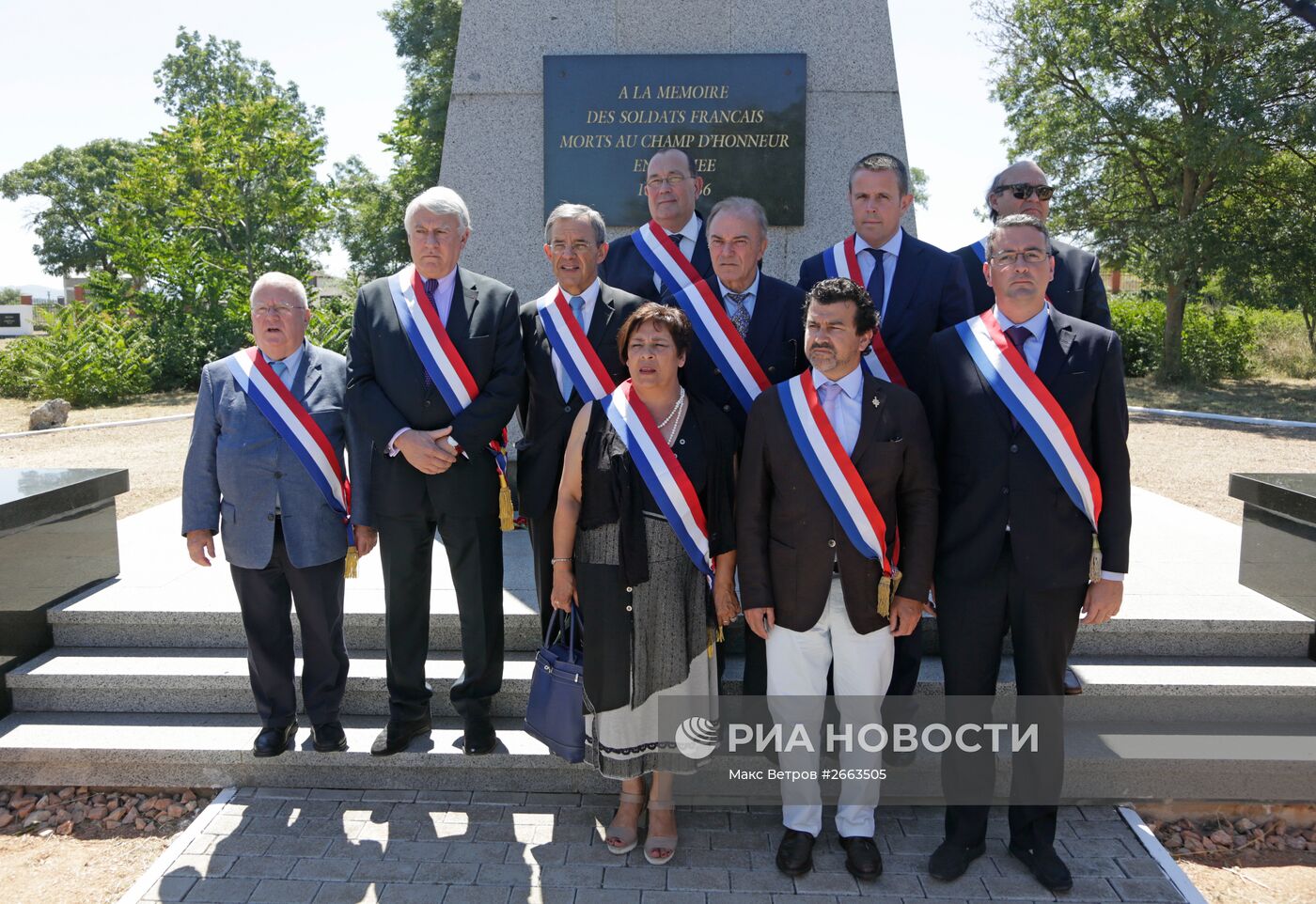 Визит делегации французских депутатов в Севастополь