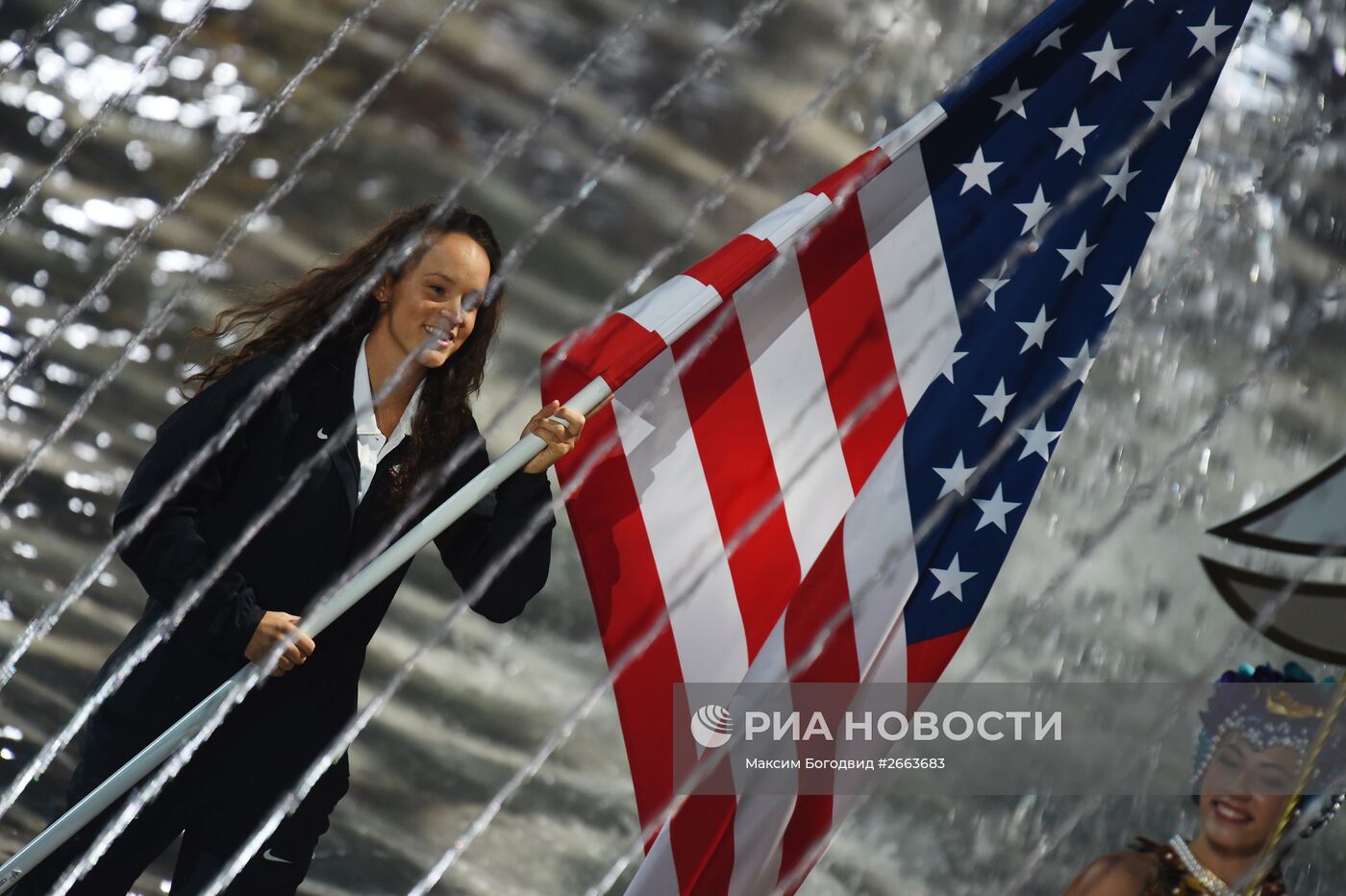 Церемония открытия XVI чемпионата мира по водным видам спорта
