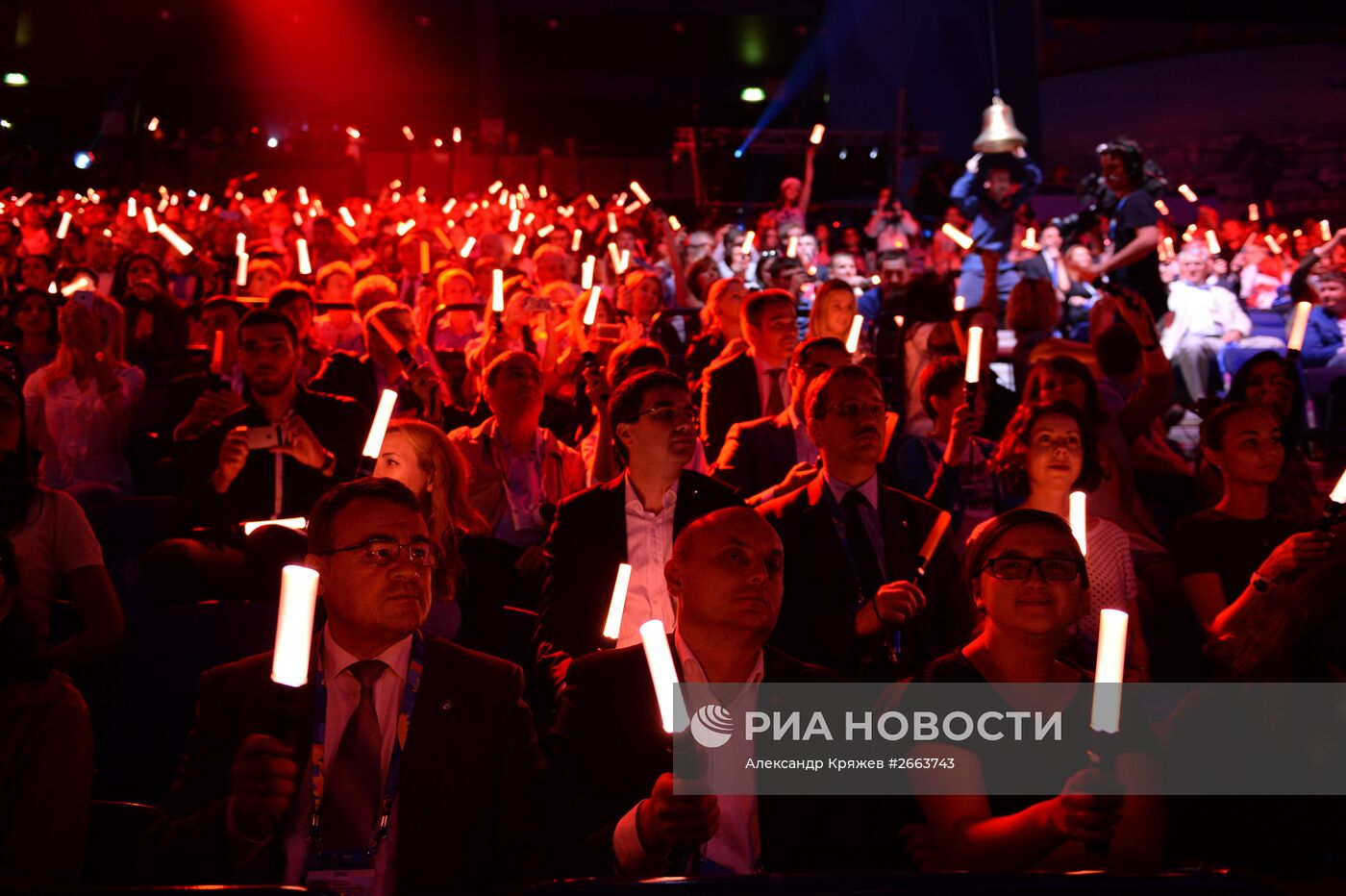 Церемония открытия XVI чемпионата мира по водным видам спорта