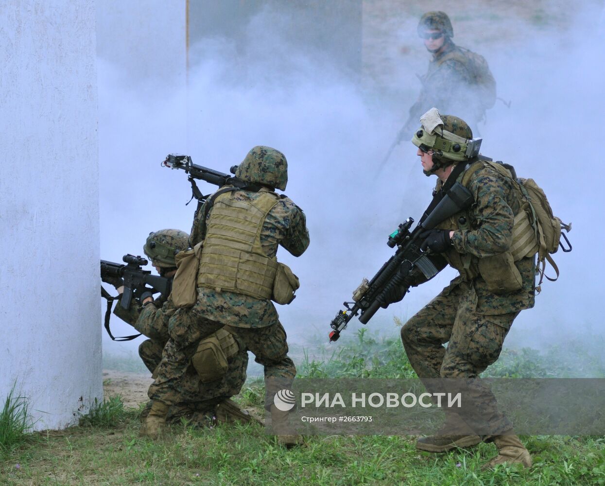 Международные военные учения "Репид Трайдент - 2015"