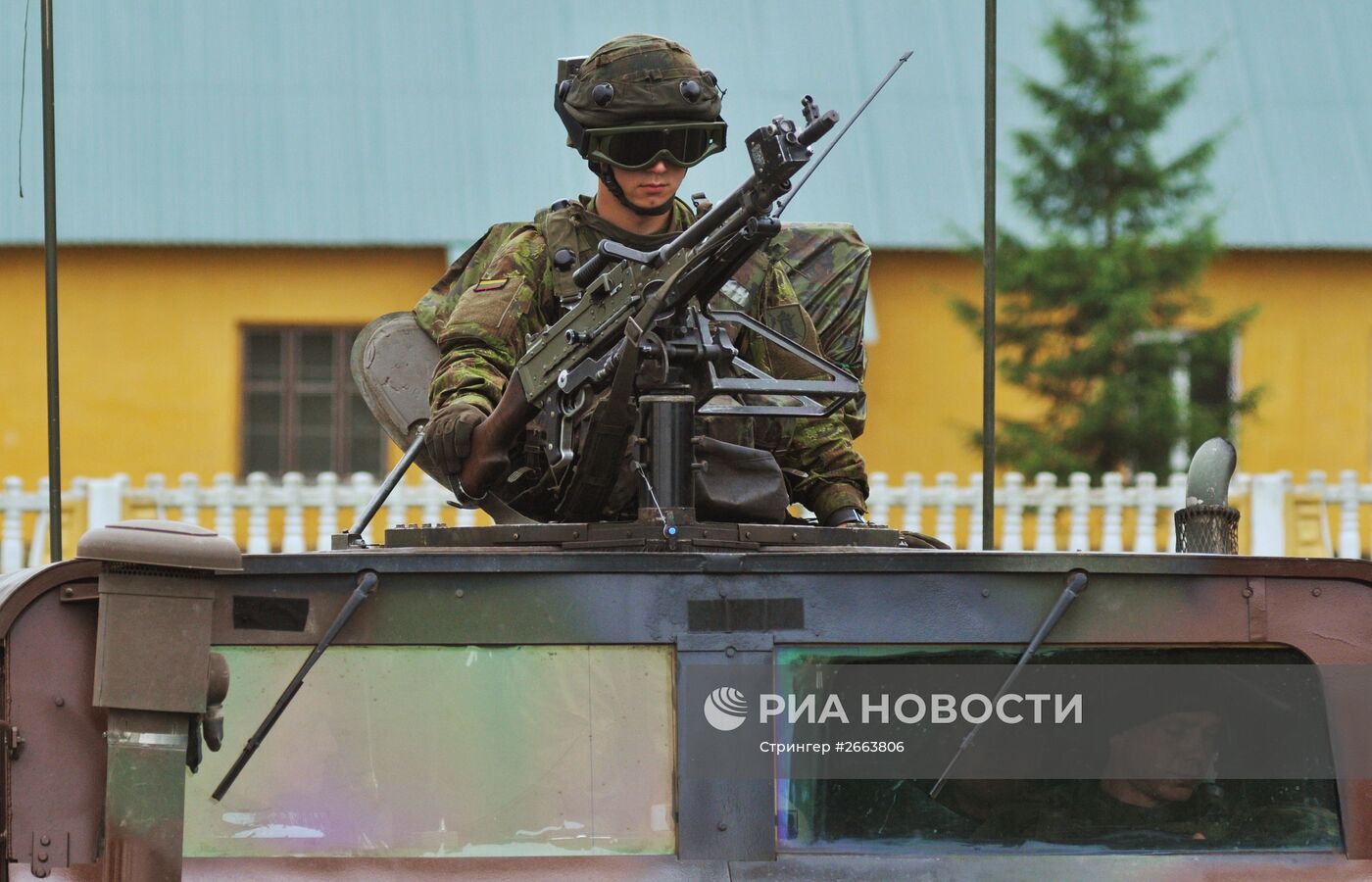 Международные военные учения "Репид Трайдент - 2015"