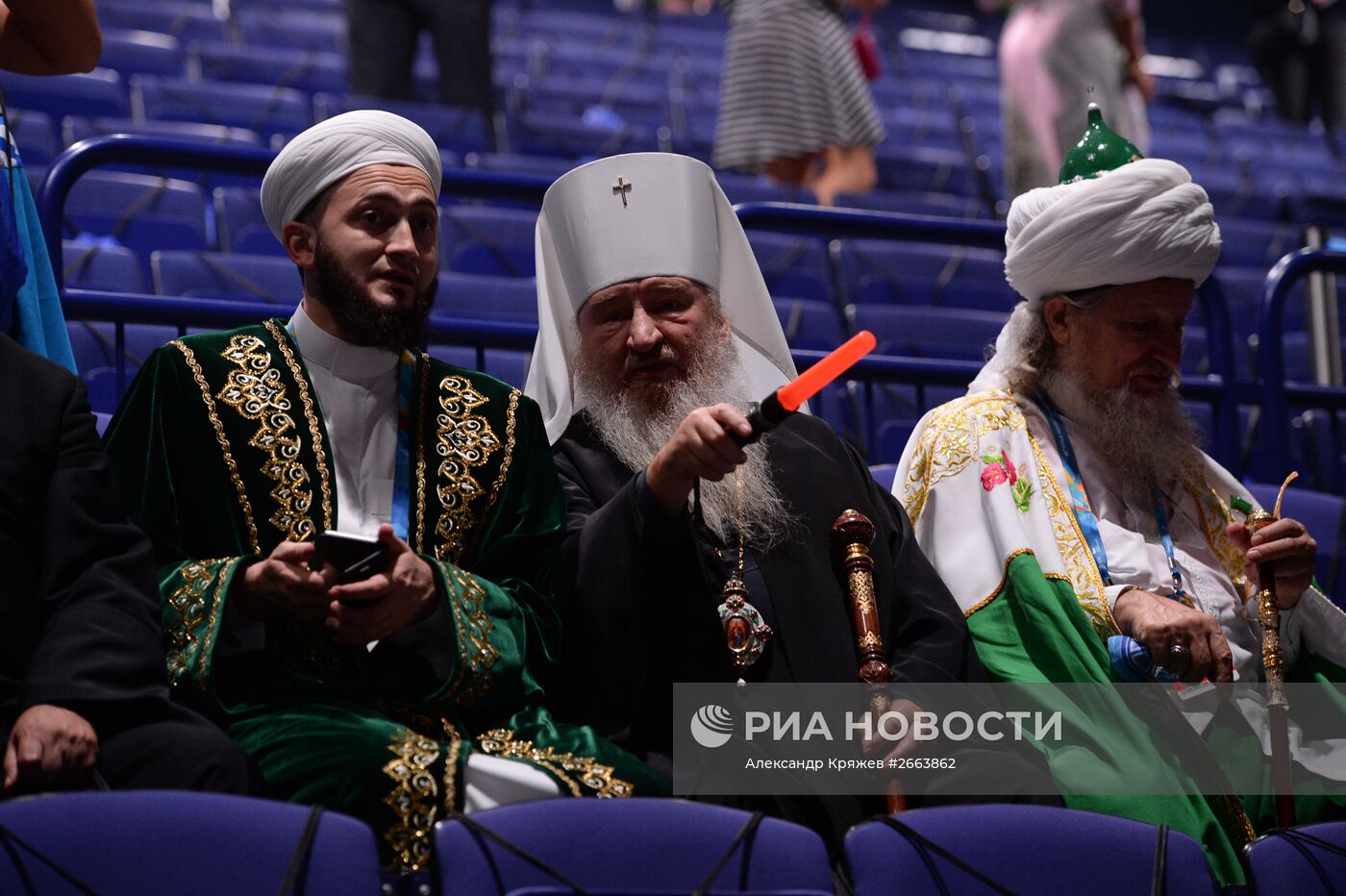 Церемония открытия XVI чемпионата мира по водным видам спорта
