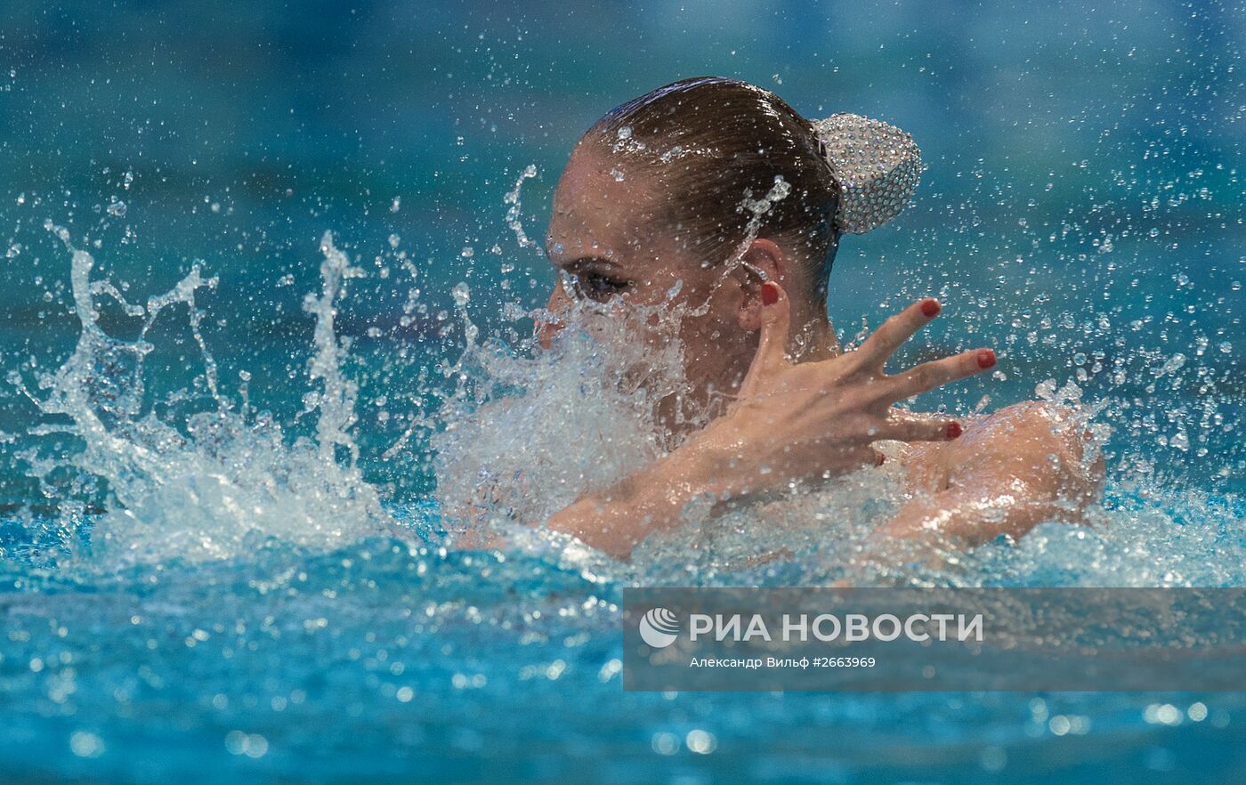 Чемпионат мира FINA 2015. Синхронное плавание. Соло. Техническая программа. Предварительный раунд