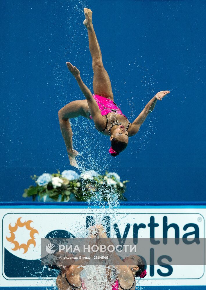 Чемпионат мира FINA 2015. Синхронное плавание. Группы. Техническая программа. Предварительный раунд