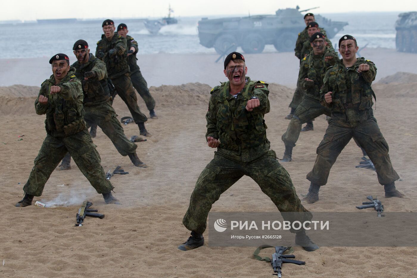 Празднование Дня ВМФ России