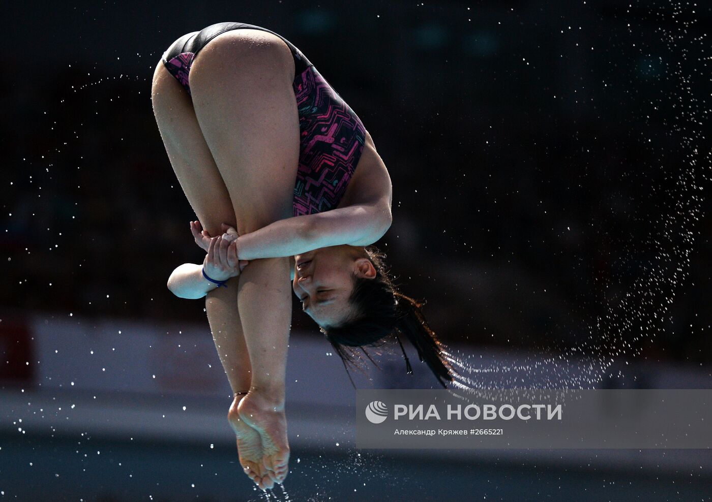 Чемпионат мира FINA 2015. Прыжки в воду. Женщины. Трамплин 1м. Предварительный раунд