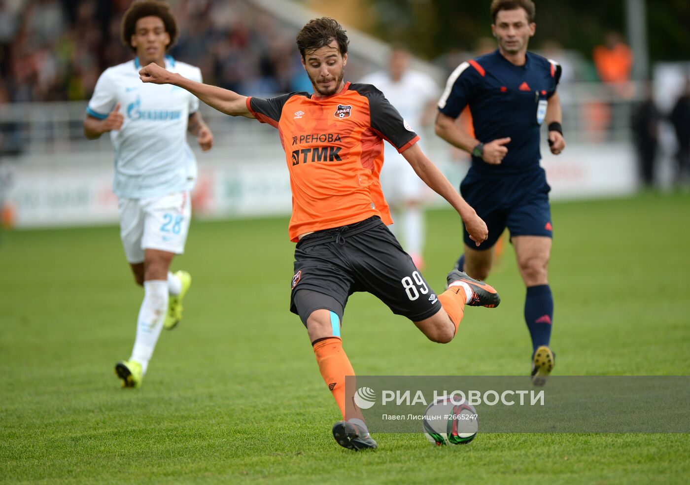 Футбол. РФПЛ. Матч "Урал" - "Зенит"