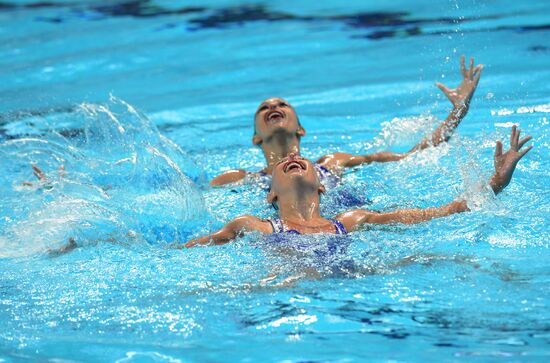 Чемпионат мира FINA 2015. Синхронное плавание. Дуэты. Техническая программа. Финал