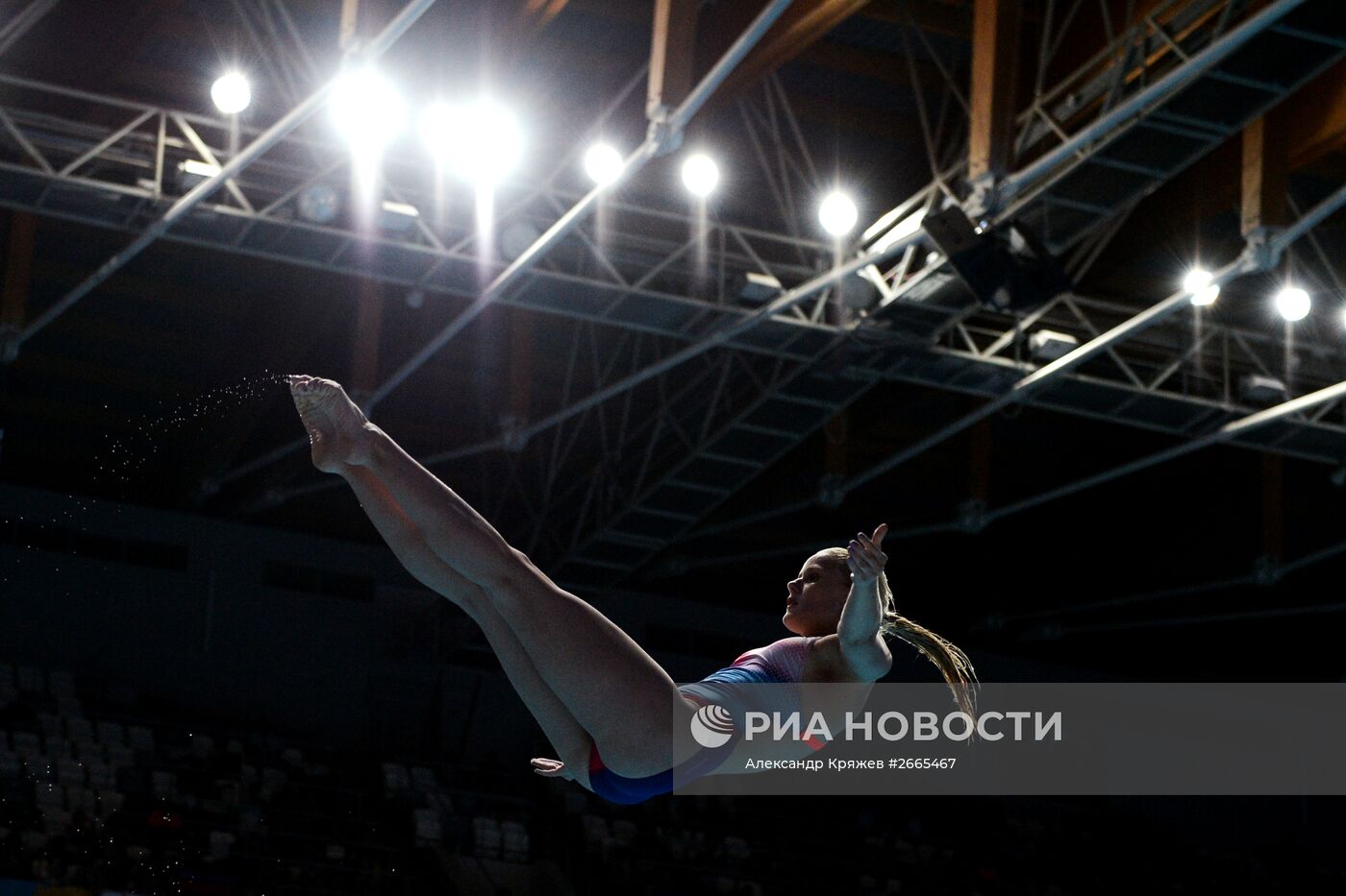 Чемпионат мира FINA 2015. Прыжки в воду. Женщины. Трамплин 1м. Предварительный раунд