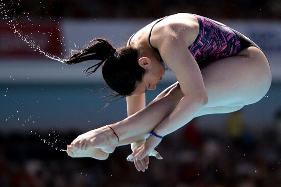 Чемпионат мира FINA 2015. Прыжки в воду. Женщины. Трамплин 1м. Предварительный раунд