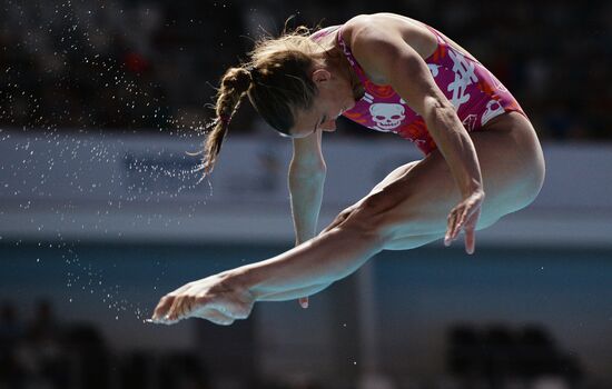 Чемпионат мира FINA 2015. Прыжки в воду. Женщины. Трамплин 1м. Предварительный раунд