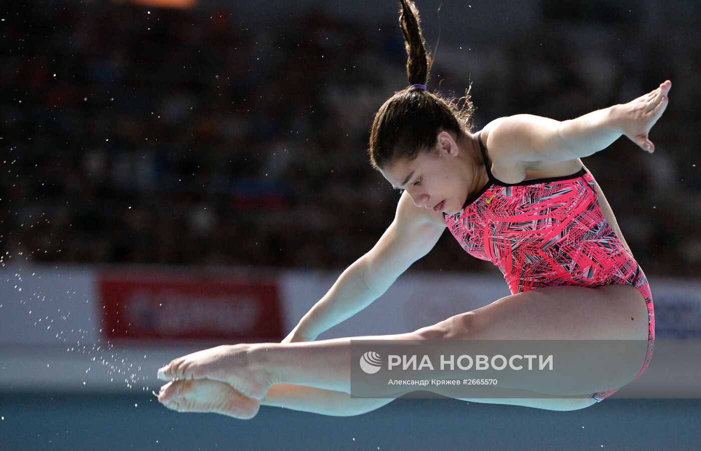 Чемпионат мира FINA 2015. Прыжки в воду. Женщины. Трамплин 1м. Предварительный раунд