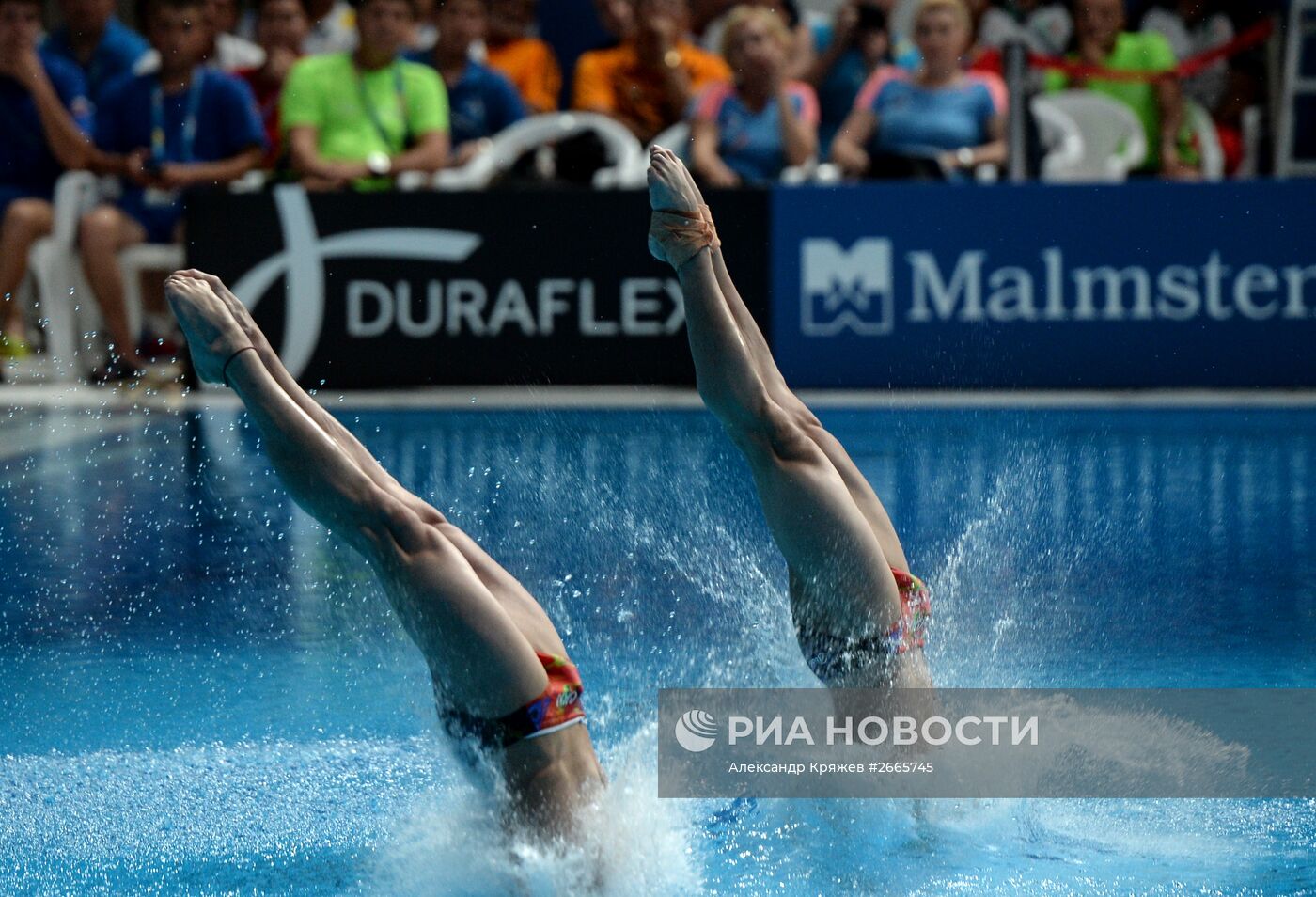 Чемпионат мира FINA 2015. Синхронные прыжки в воду. Мужчины. Вышка 10 м. Финал