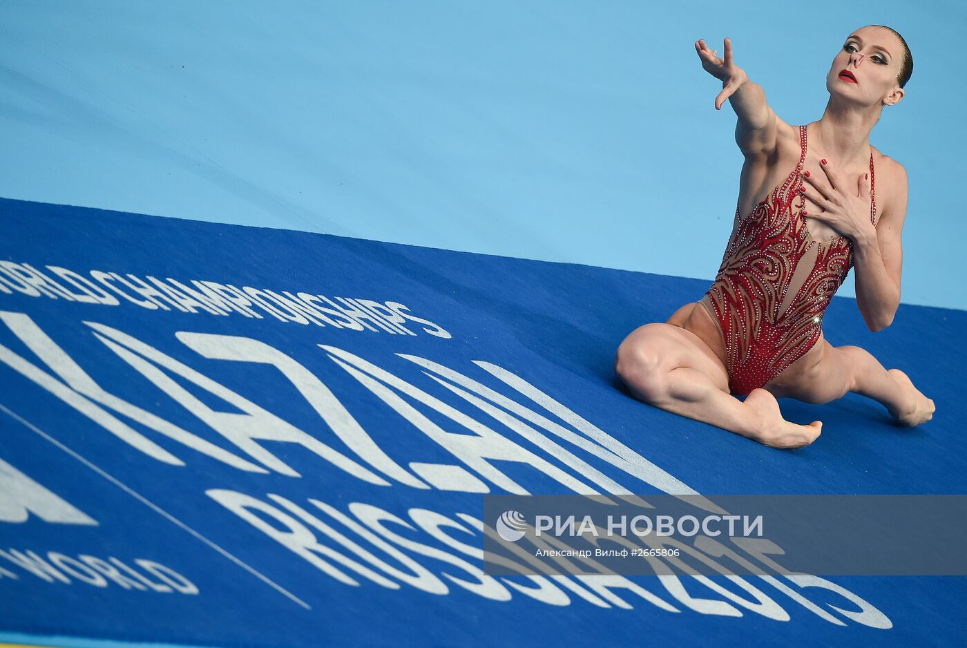 Чемпионат мира FINA 2015. Синхронное плавание. Соло. Произвольная программа. Предварительный раунд