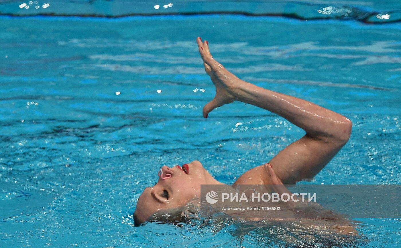 Чемпионат мира FINA 2015. Синхронное плавание. Соло. Произвольная программа. Предварительный раунд