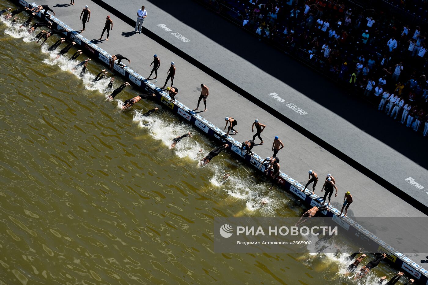 Чемпионат мира FINA 2015. Плавание на открытой воде. Мужчины. 10 км