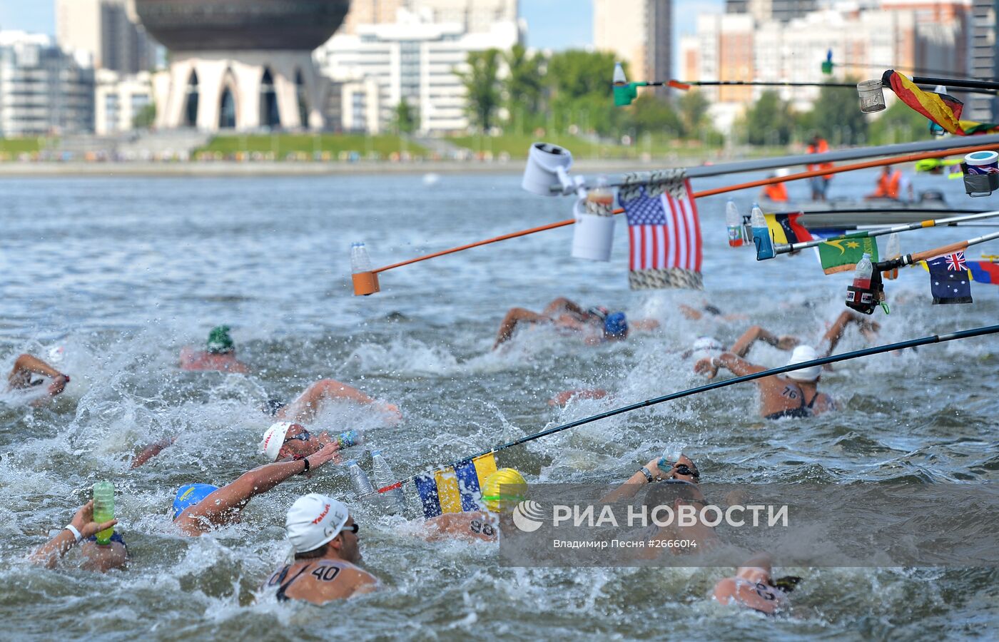 Чемпионат мира FINA 2015. Плавание на открытой воде. Мужчины. 10 км