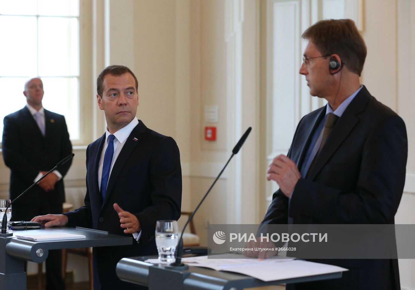 Рабочий визит в Словению премьер-министра РФ Д.Медведева. День второй