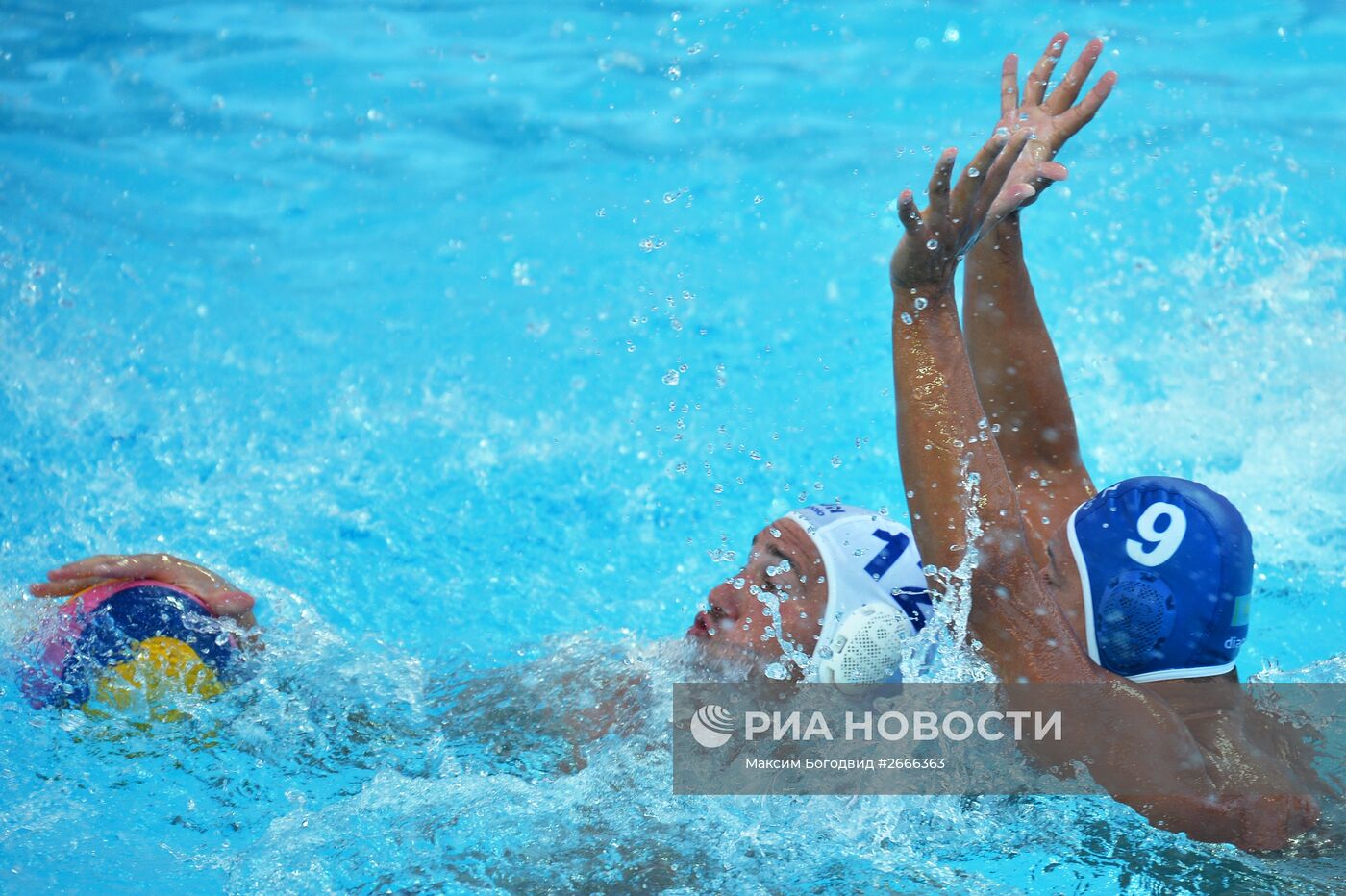 Чемпионат мира FINA 2015. Водное поло. Мужчины. Матч Венгрия - Казахстан