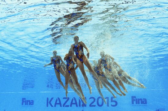 Чемпионат мира FINA 2015. Синхронное плавание. Группы. Техническая программа. Финал