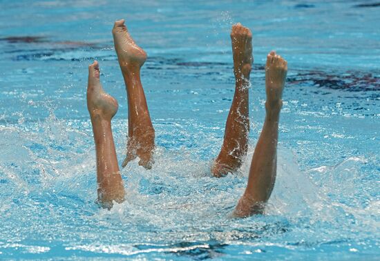 Чемпионат мира FINA 2015. Синхронное плавание. Дуэты. Произвольная программа. Предварительный раунд