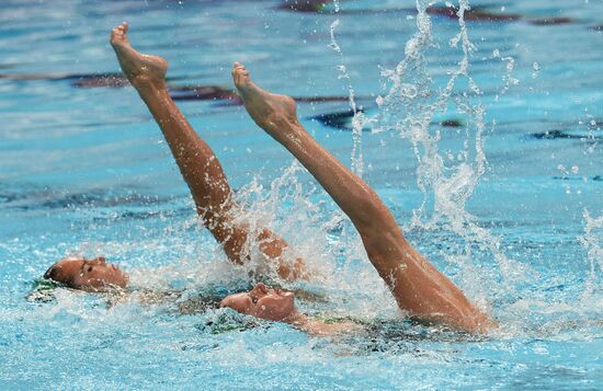 Чемпионат мира FINA 2015. Синхронное плавание. Дуэты. Произвольная программа. Предварительный раунд