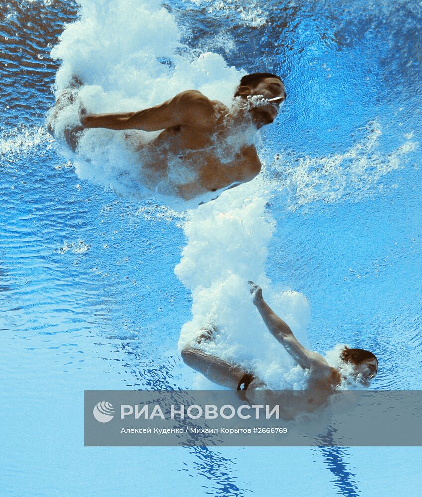 Чемпионат мира FINA 2015. Синхронные прыжки в воду. Мужчины. Трамплин 3м. Предварительный раунд