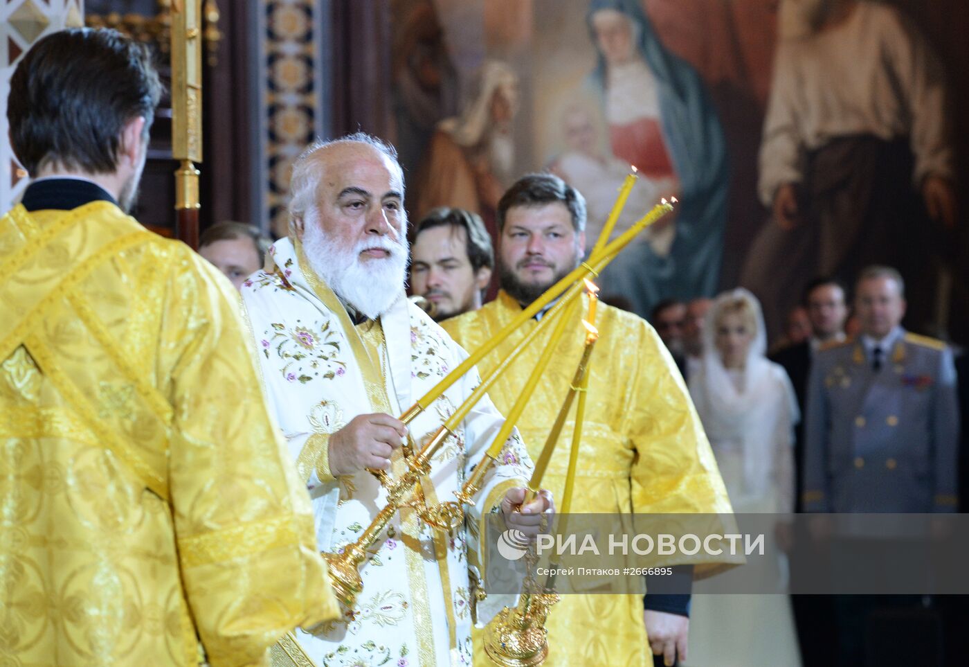 Патриаршее служение в день памяти святого равноапостольного князя Владимира