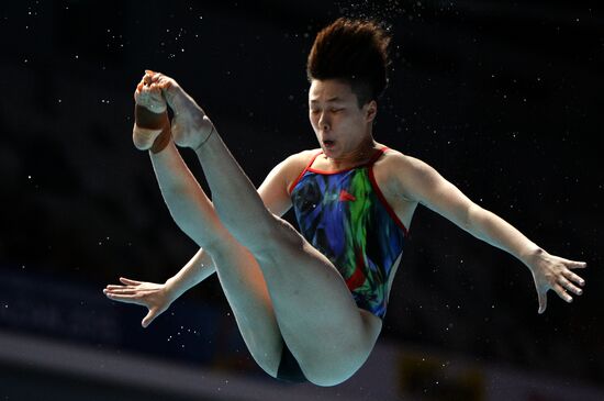 Чемпионат мира FINA 2015. Прыжки в воду. Женщины. Трамплин 1м. Финал