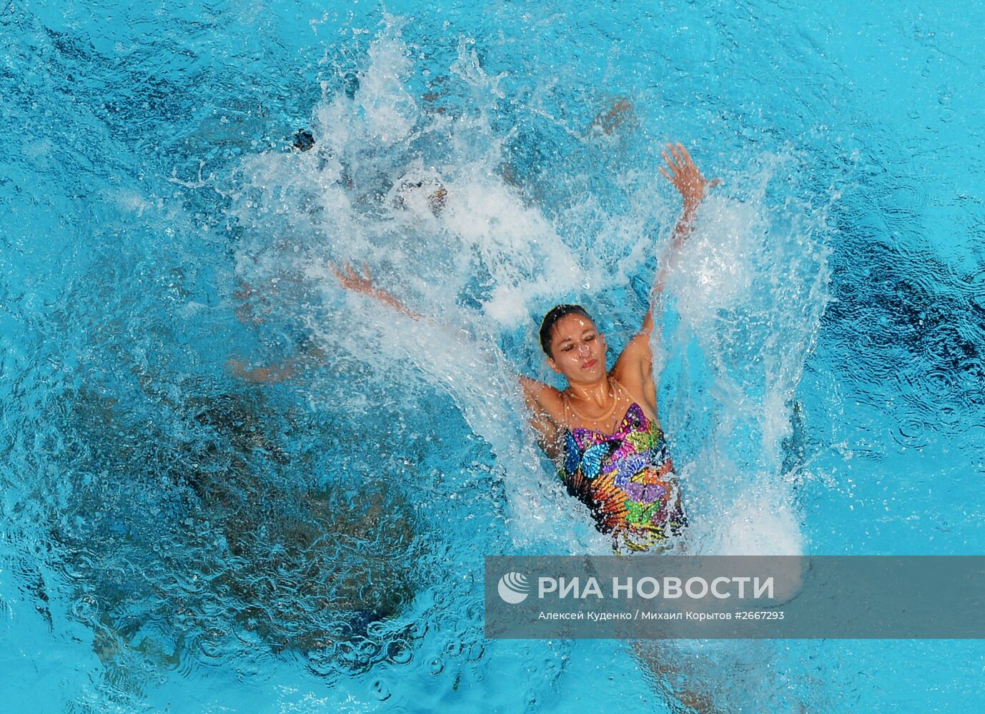 Чемпионат мира FINA 2015. Синхронное плавание. Группы. Произвольная программа. Предварительный раунд