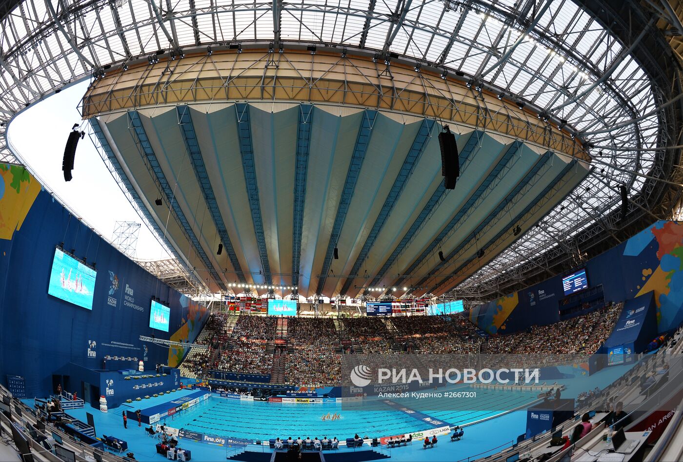 Чемпионат мира FINA 2015. Синхронное плавание. Группы. Произвольная программа. Предварительный раунд