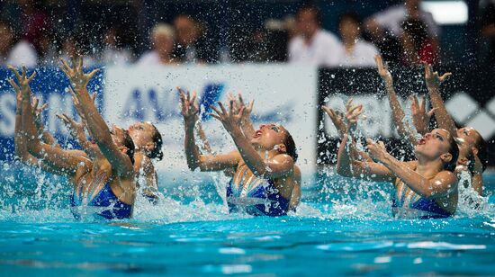 Чемпионат мира FINA 2015. Синхронное плавание. Группы. Произвольная программа. Предварительный раунд