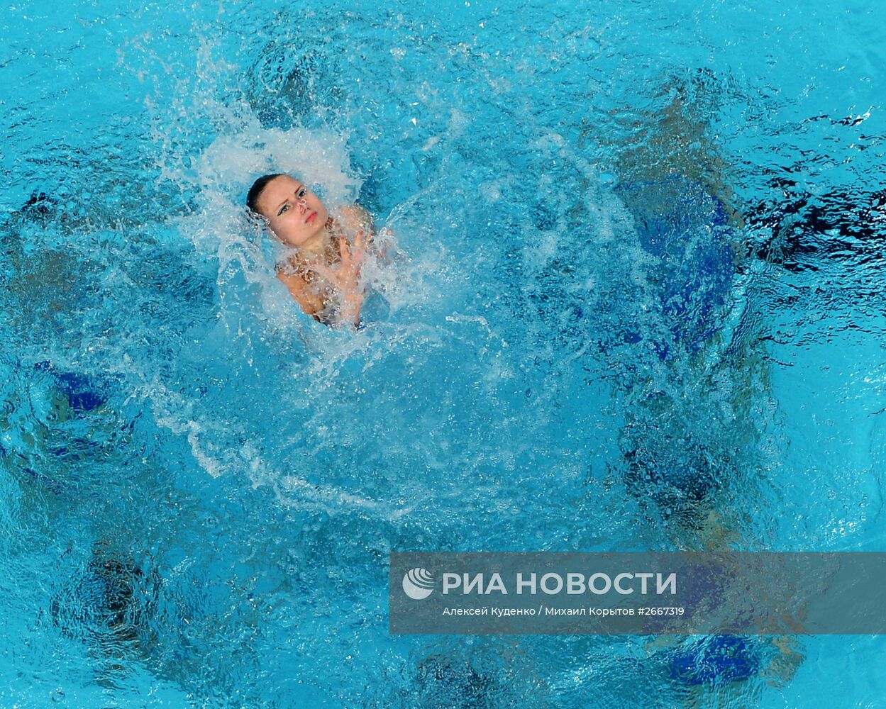 Чемпионат мира FINA 2015. Синхронное плавание. Группы. Произвольная программа. Предварительный раунд