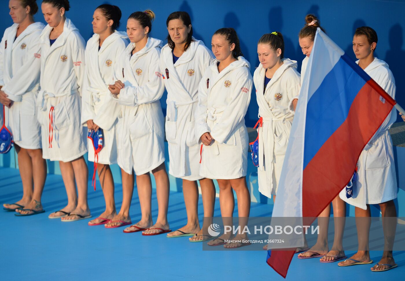 Чемпионат мира FINA 2015. Водное поло. Женщины. Матч Венгрия - Россия