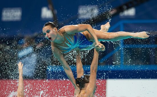 Чемпионат мира FINA 2015. Синхронное плавание. Группы. Произвольная программа. Предварительный раунд