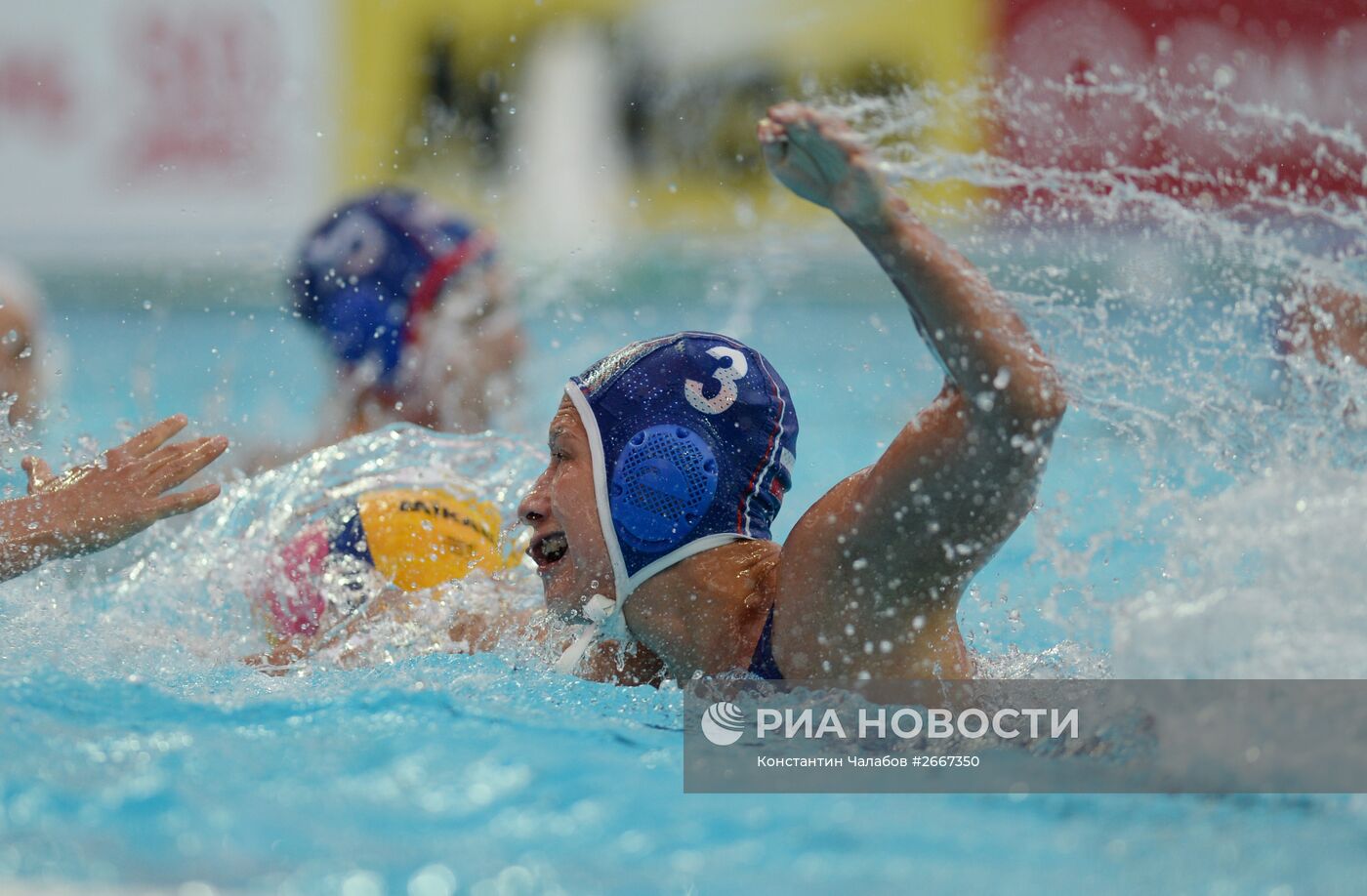 Чемпионат мира FINA 2015. Водное поло. Женщины. Матч Венгрия - Россия