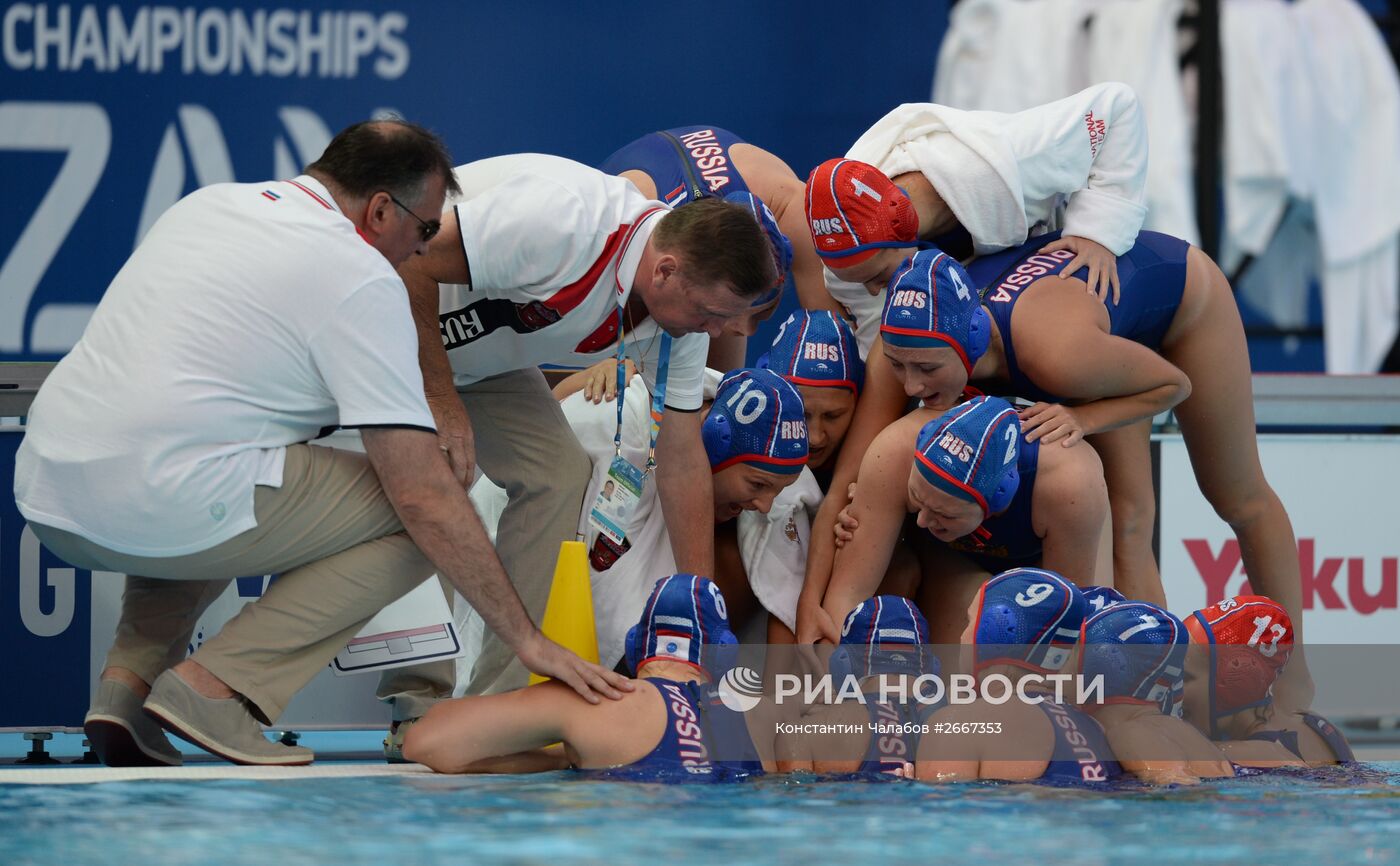 Чемпионат мира FINA 2015. Водное поло. Женщины. Матч Венгрия - Россия